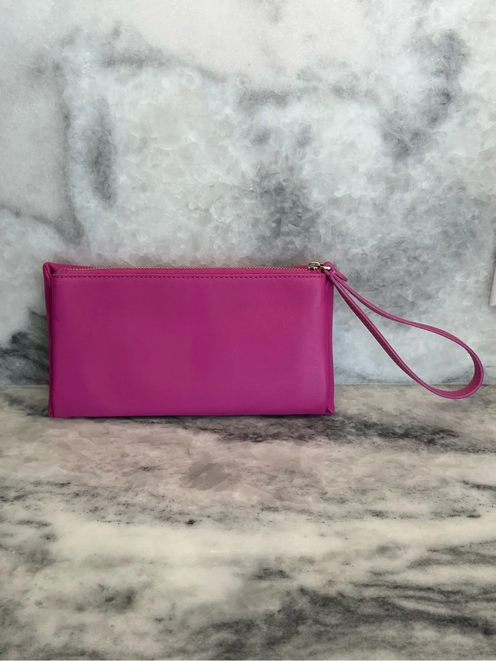 kate spade Pink Bow-Front Wristlet Clutch